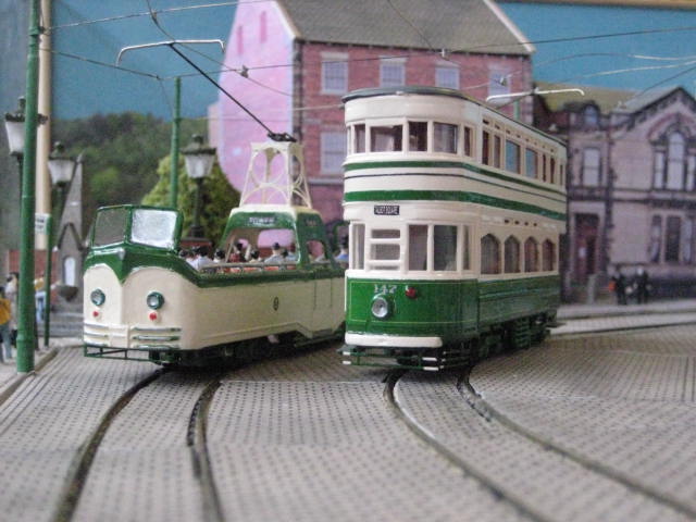 Blackpool 'Boat' No.233 and Standard No.147